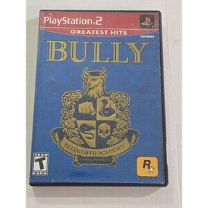 Bully Greatest Hits (Sony PlayStation 2, 2006) CIB - With Map - TESTED
